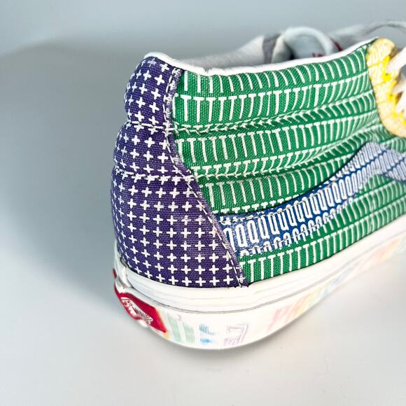 Vans Old Skool Canvas Pride LGBTQ+ Lo Top Sneakers Shoes 508357 Women 8.5 - Picture 9 of 15